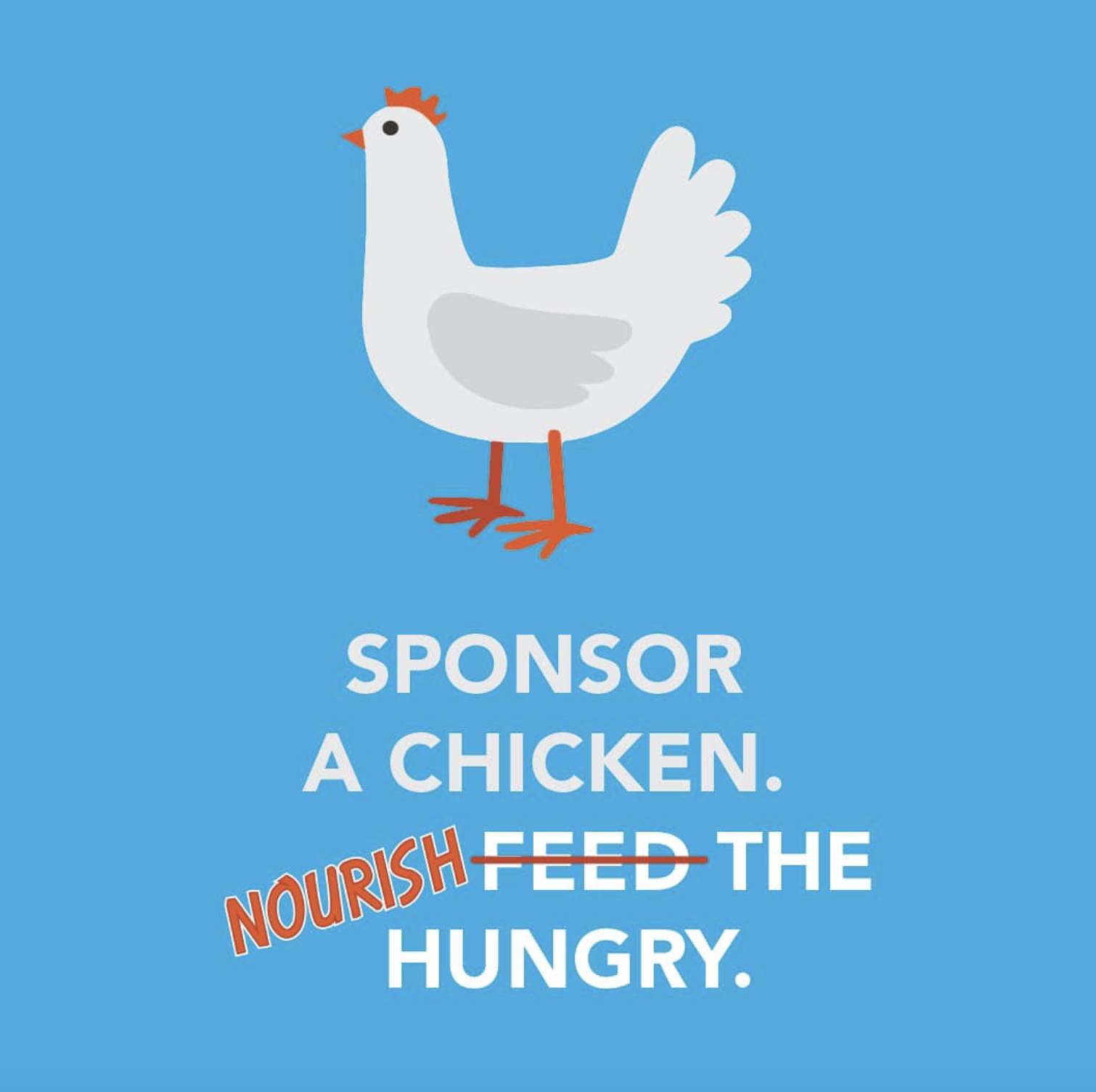 Sponsor a chicken Fiat Farm