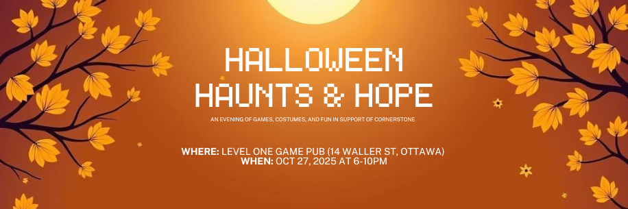 Halloween Haunts & Hope date October 27th and time 6pm to 10pm