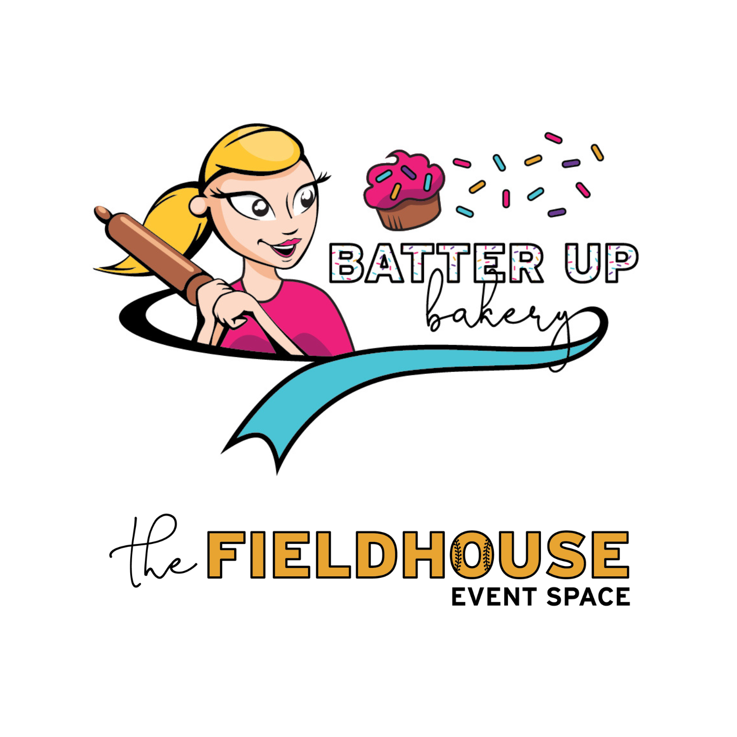 CNOY 2026 Sponsor 5X5 logos batter up bakery and field house