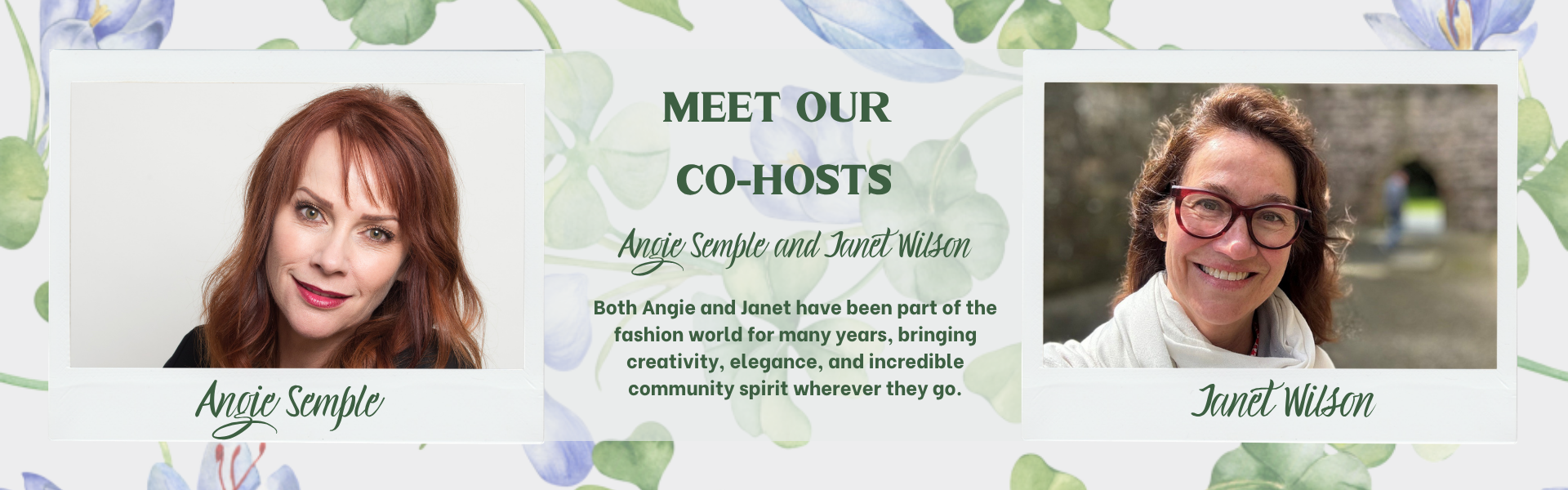 Photosof Taste of Ireland co-hosts Angie Semple and Janet Wilson